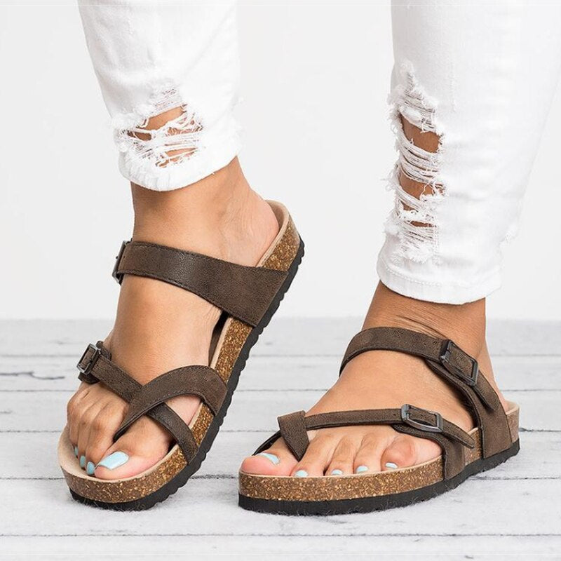 Roman-style comfortable sandals - Camila