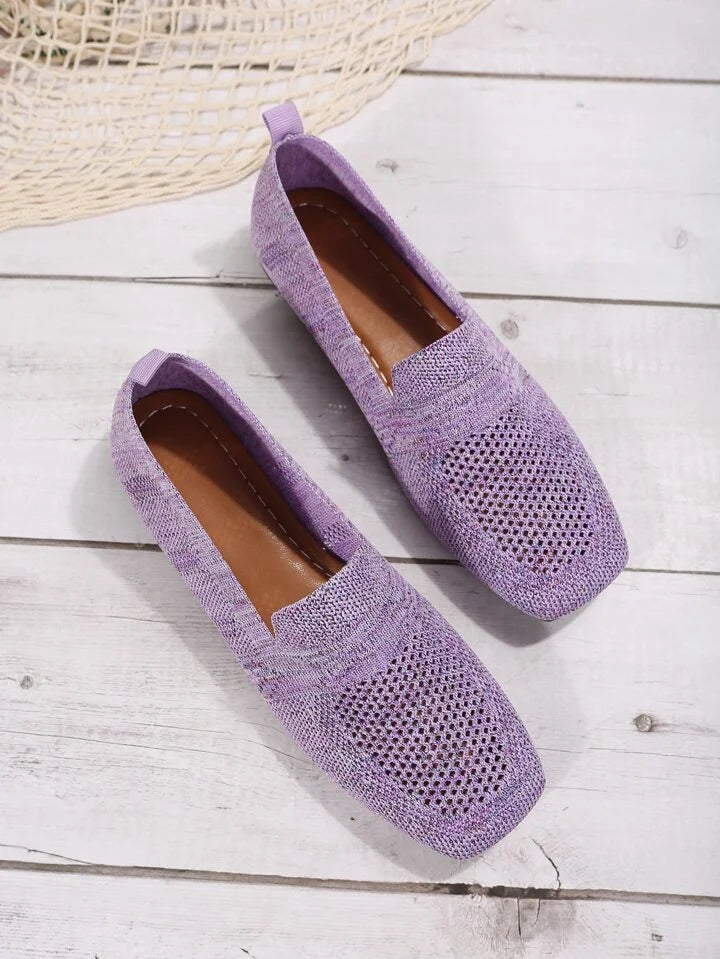 Non-slip loafers - Violet