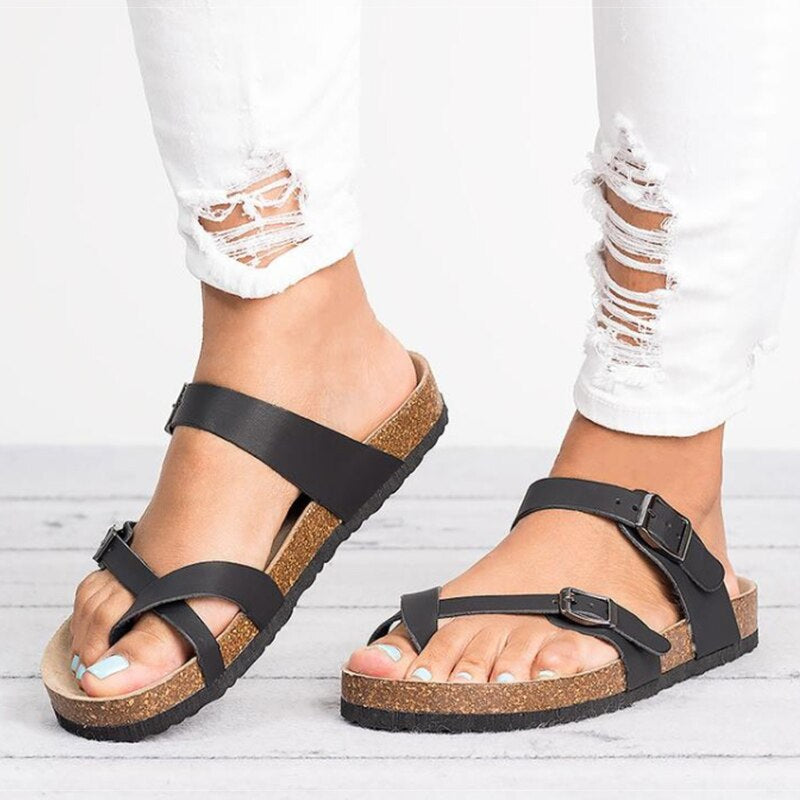 Roman-style comfortable sandals - Camila