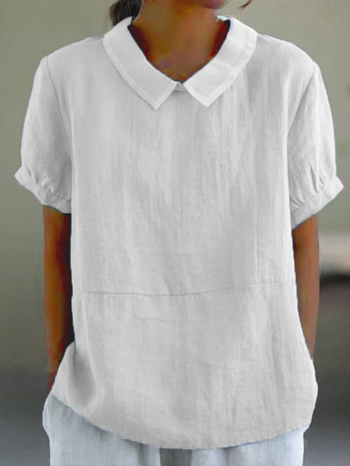 Casual Shirt With Short Sleeves - Sofia