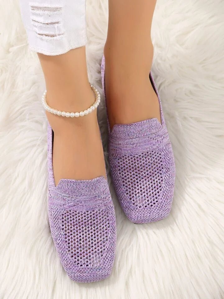 Non-slip loafers - Violet