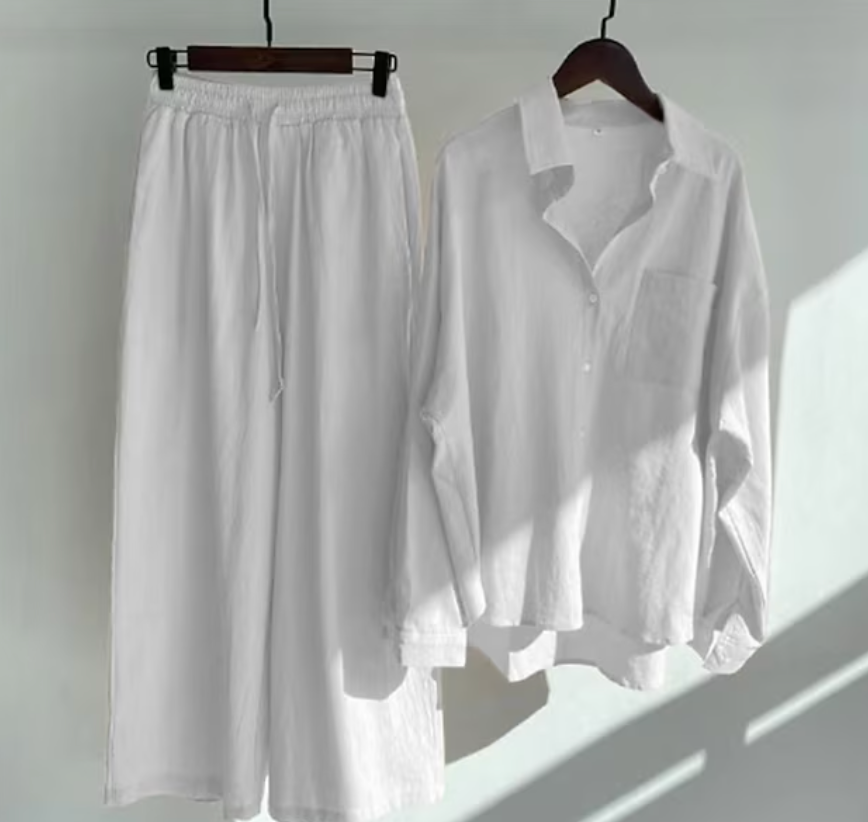 Summer linen set - Abigail