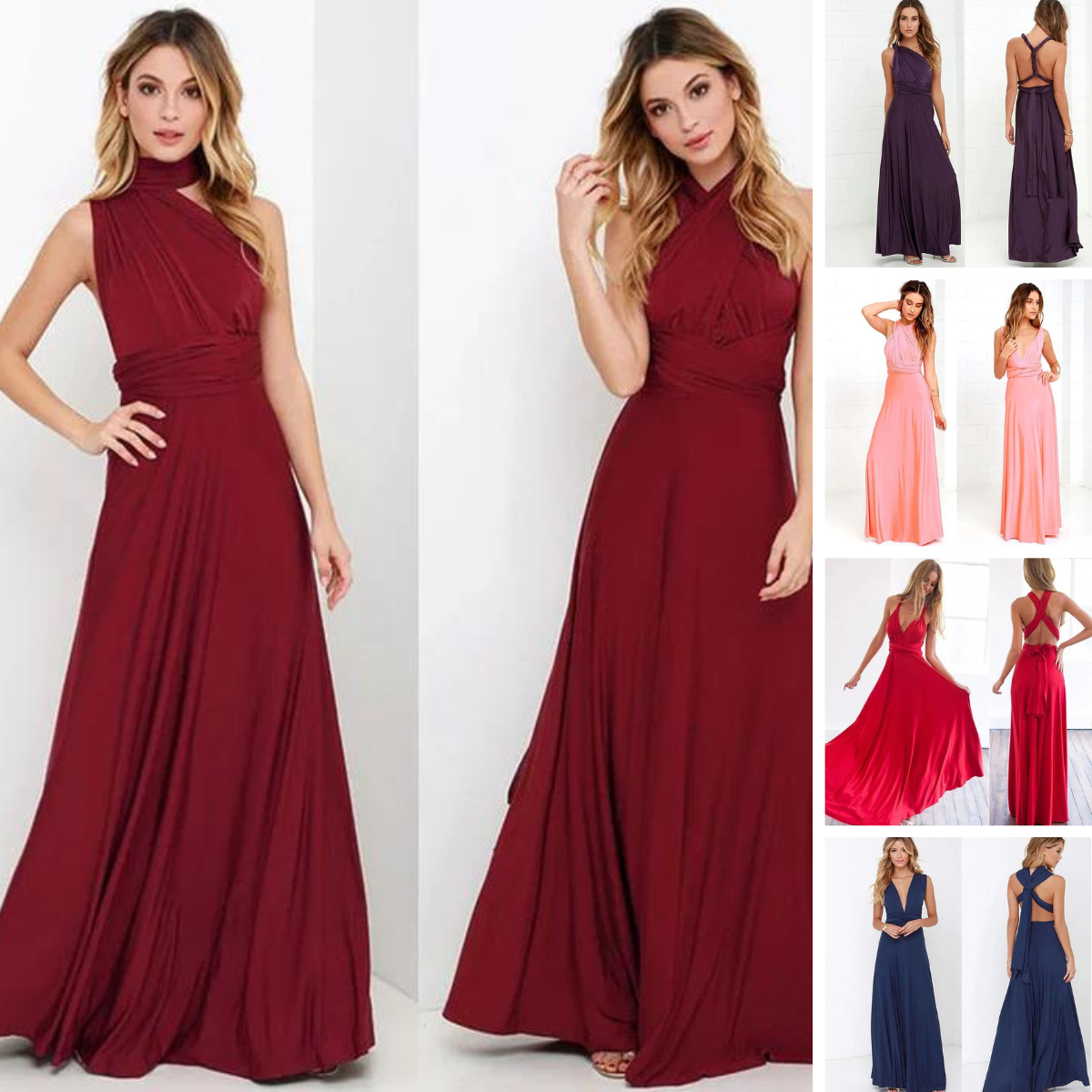 Elegant long dress - Mila