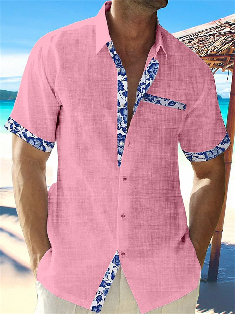 Spring and summer linen shirt - Daniel