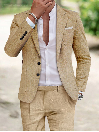 Men's linen suit - Noah