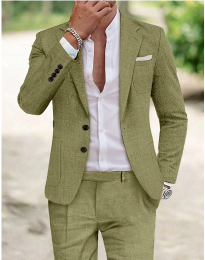 Men's linen suit - Noah