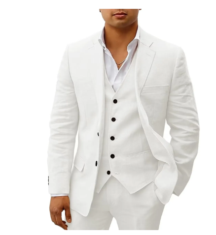 Men's 3-piece linen suit - Austin