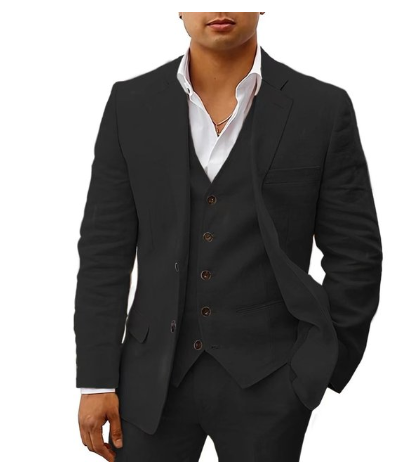 Men's 3-piece linen suit - Austin