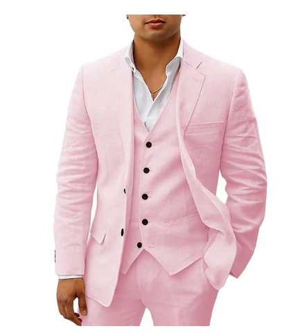 Men's 3-piece linen suit - Austin