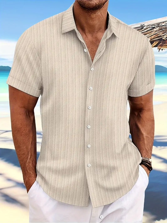 Men's short sleeve summer shirt - Colton