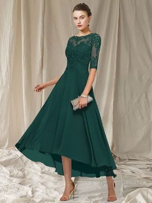 Elegant Lace Maxi Dress - Grace