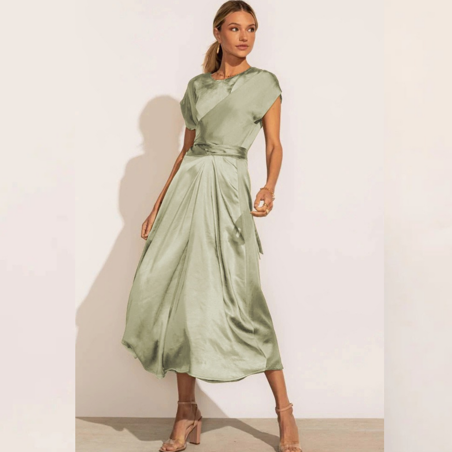 Elegant silk dress for women - Ellie