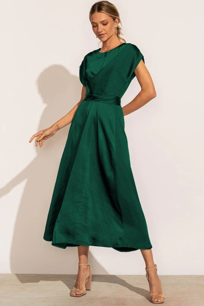 Elegant silk dress for women - Ellie